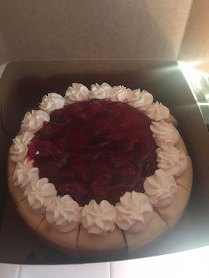 Homemade cheesecake was amazingly yummy!!