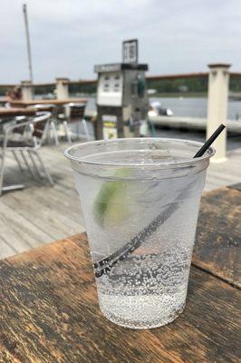 G&T on the deck