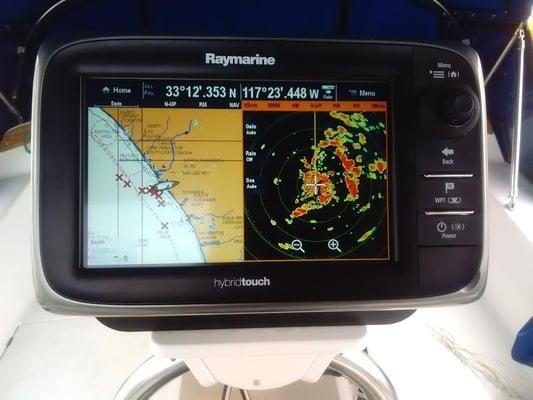 Raymarine Navigation,GPS and radar