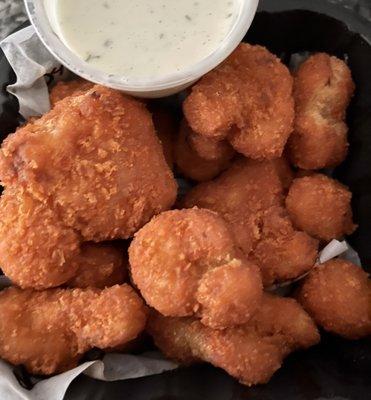 FRIED CAULIFLOWER buffalo with side ranch