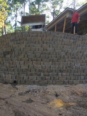 Retaining walls