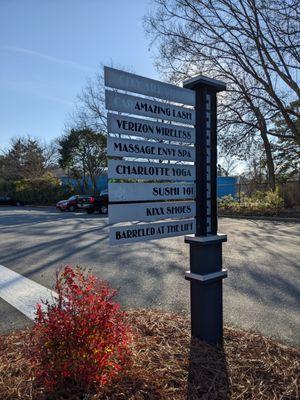 Parktowne Village shopping center, Charlotte