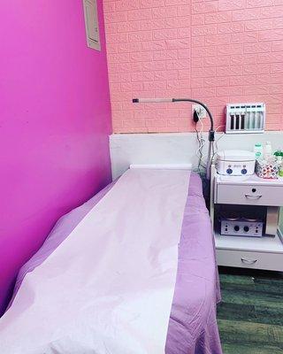 waxing room