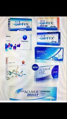 Come get your eye exam and contact lenses. We carry the best brands!