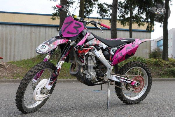 DirtBike Wrap with Graphics