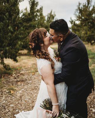 Bridal Boho Hairstyle and Glam