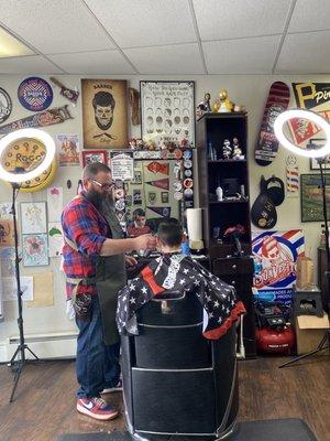 Barber chair