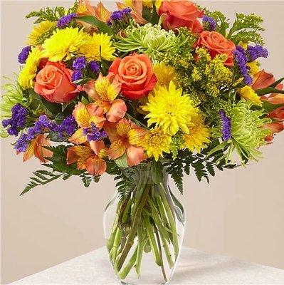 Flowers shown on the FTD website