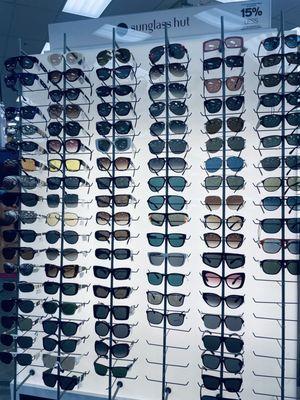 Selections of high end sunglasses