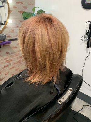 Light Copper strawberry blonde!