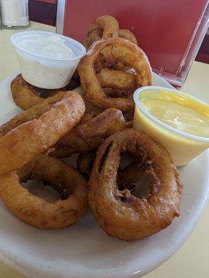 Best onion rings I've had in a very long time!