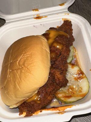 Dave's hot chicken Single Slider