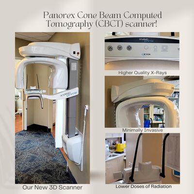 Our new 3D Panorex Cone Beam Computed Tomography (CBCT) scanner!