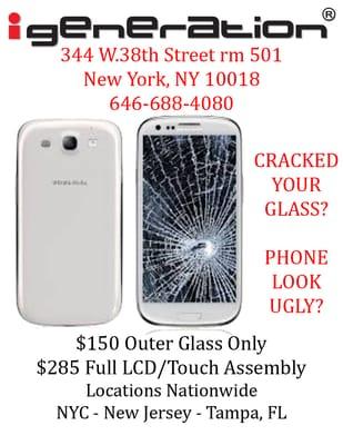 We Repair iPhone 4, 4S , 5, Samsung Galaxy S2, S3, Note 2. Macbook Pros, iMac, Pc Laptop, Touch Screens, Waterdamage and More..