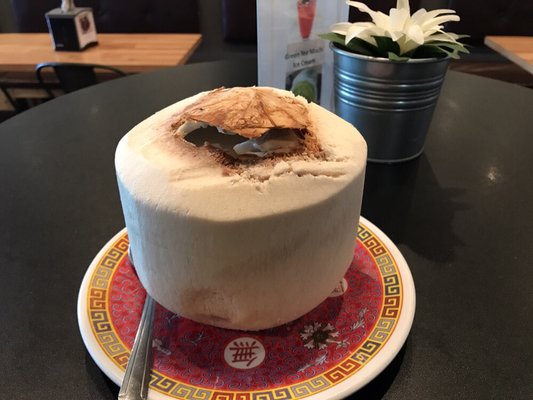 Coconut pudding