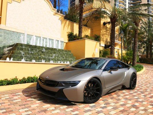 BMW i8 Rental Miami