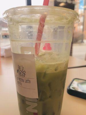 Iced Matcha Latte