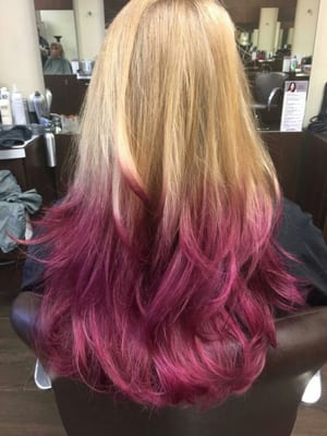 Vivid ombre