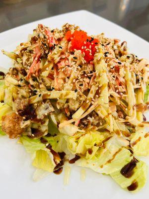 Softshell crab salad