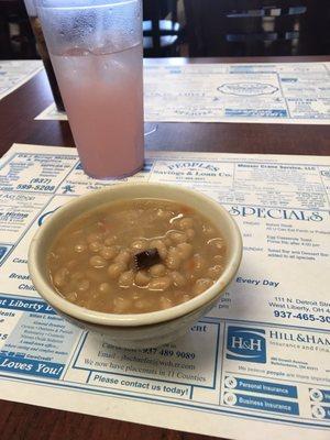 Navy bean and ham soup!