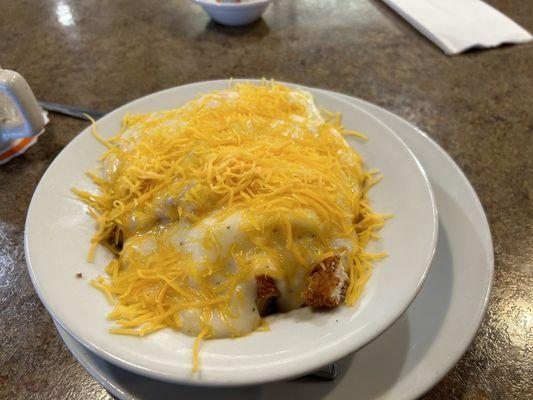 Chicken, Biscuit and Gravy Bowl