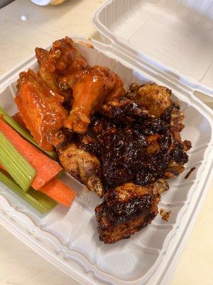 Salsa macha Wings  Spicy  & Buffalo wings