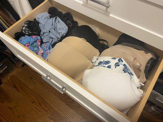 Bras organized!