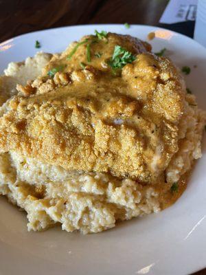 Fish and grits