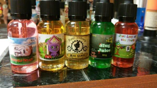 My juice choices for today!