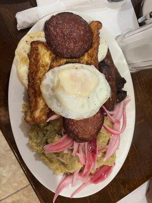 Dominican breakfast