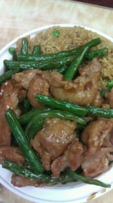 Pork with Green Beans Lunch Special