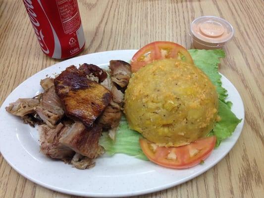 Pernil and Mofongo