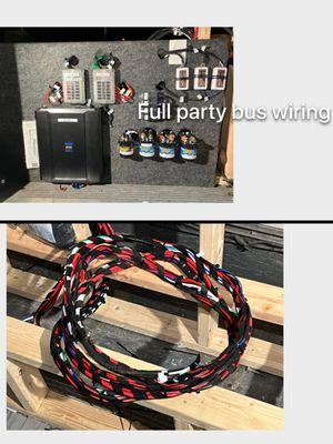 Party bus full wiring