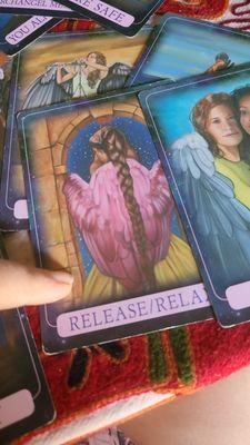 This is my 2nd tarot deck with angels.