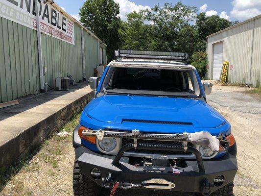 Fj cruiser windshield replacement