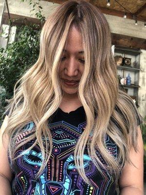 Blonde Balayagehighlights