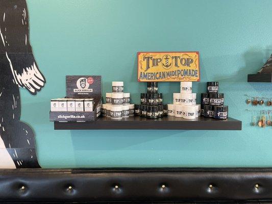 Tip Top Pomade & Slick Gorilla Texture Powder available now!