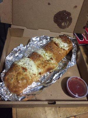 I had the Stromboli tonight for the first time. It is the most beautiful Stromboli I have ever seen and it tasted just as good as it looked