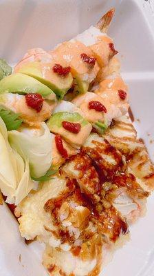 Mexican Roll & Chicken Teriyaki Roll