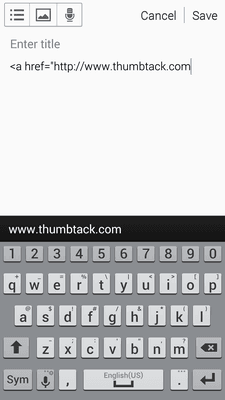 Thumbtack