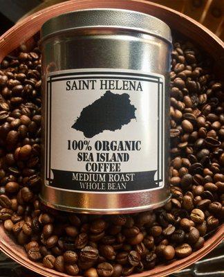 Organic St. Helena's Sea Island Coffee