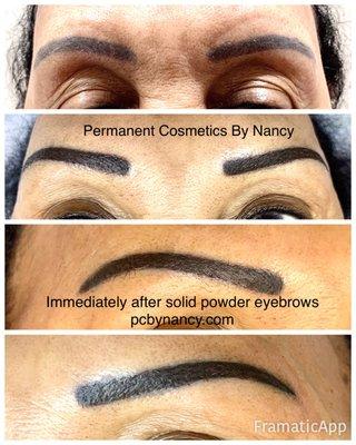 Powder / solid Eyebrows