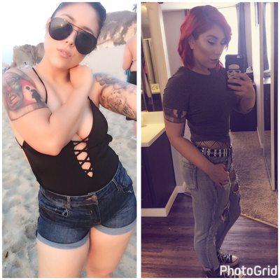 TRANSFORMATION Thursday ...Leslie is killing it in her workouts! Progress! #fitnessgoals