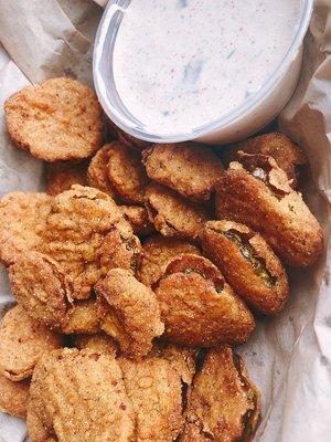 Fried pickles (well done preferred)