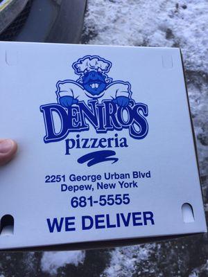 Get yourself a delicious slice of Deniro's.