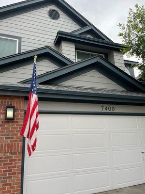 New roof and gutters