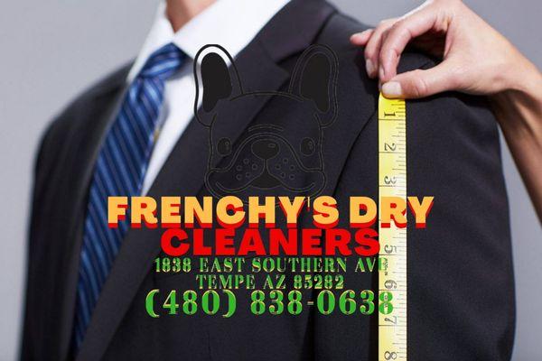 Frenchy's Dry Cleaning Tempe 
(formerly Martinizing Dry Cleaning)
1838 East Southern Ave
Tempe AZ 85282
@bestdrycleaningtempe
(480) 838-0638