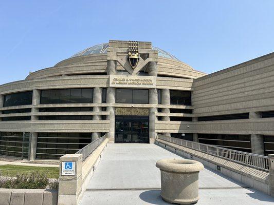 The B&B is close to the Charles Wright African American history museum (pictured here).