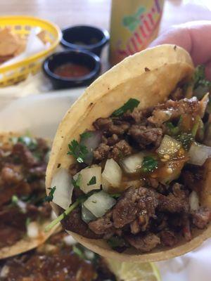 Carne Asada Tacos. Legit.