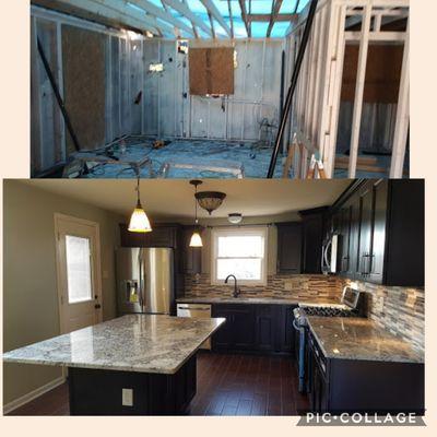 Full house remodel done in Verona pa by A.R.T Industries inc